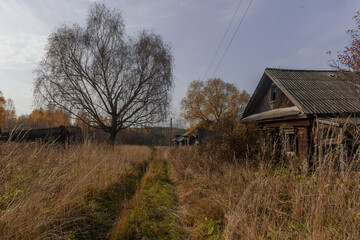 Fototapeta premium old farm house
