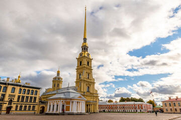 The Peter and Paul Cathedral, St. Petersburg, Russia