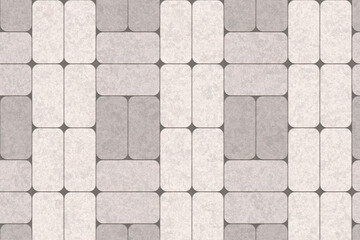Obraz premium STONE TILE FLORAL AND DIES PATTERN