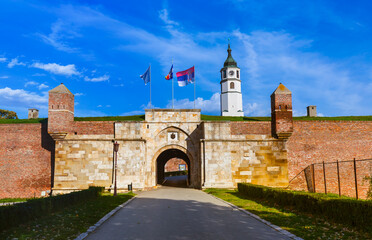 Fototapeta premium Kalemegdan fortress in Belgrade - Serbia