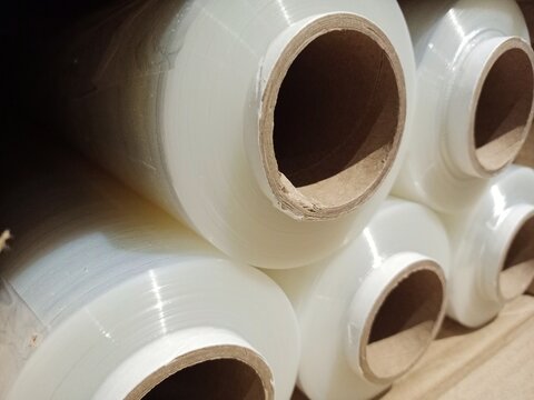 Stretch Film In Rolls. Wrapping Film In Rolls.