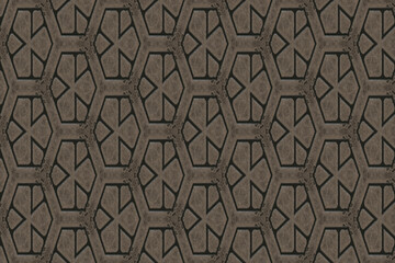 STONE TILE FLORAL AND DIES PATTERN