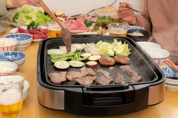 家族でおうち焼肉