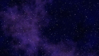 night sky and nebulae background