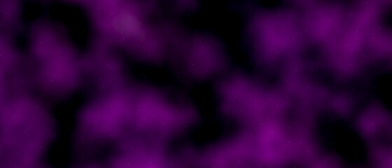 star night and colorful nebula