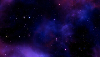 Obraz na płótnie Canvas colorful star nebula and dust for background