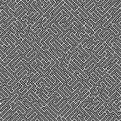 Striped geomitrical illustration. Maze illustration. Striped background. Geometrical wallpaper.