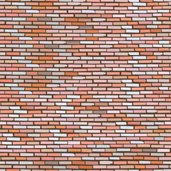Obraz premium the image of a wall made of bricks in the form of a seamless pattern for printing when decorating walls and other interior elements