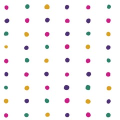 seamless pattern with colorful confetti 