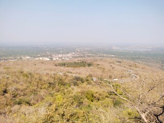 view from the top of the mountain