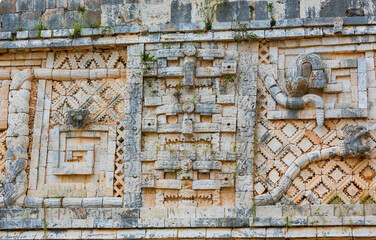 Ancient wall in Mexico