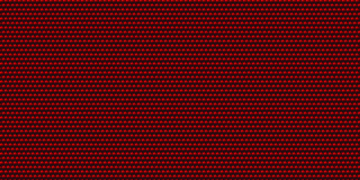 Dark red and black Geometric grid Carbon fiber background Modern dark abstract seamless vector texture