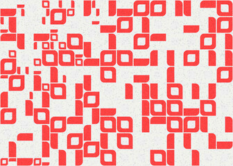 Abstract Geometric Pattern generative computational art illustration