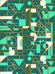 Geometric element vector