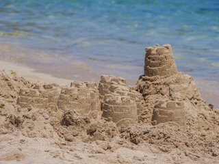 Playa del Port de Pollenca in Mallorca, Beach of the Port of Pollenca