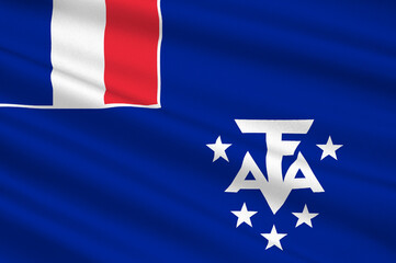 Flag of Scattered Islands in the Indian Ocean