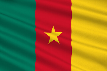 Flag of Republic of Cameroon