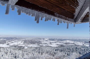 górska panorama Bieszczady 