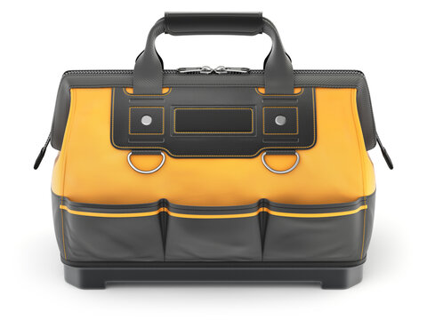 Mouth tool bag on white background - 3D illustration