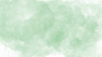 Green watercolor background for textures backgrounds and web banners design