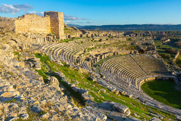 The greatness of the Theater Miletus in Turkey.