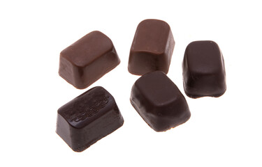 chocolate candy isolated