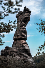 Elbsandstein Statue