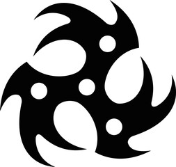 black and white illustration