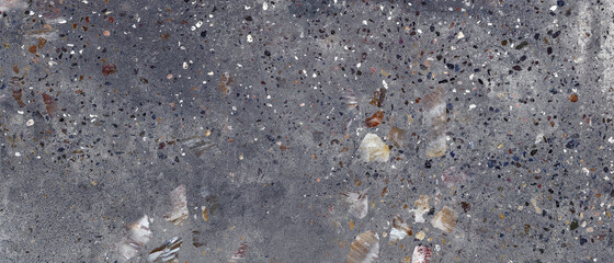 Marble background. Granite mosaic texture, cement floor background.	
