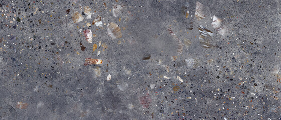 Marble background. Granite mosaic texture, cement floor background.	
