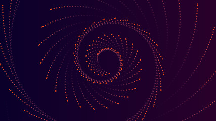 Abstract geometric background with spiral . 