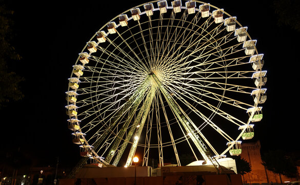 la grande roue de nuit