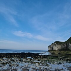 rocks and sea