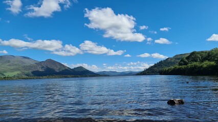 lake in the mountains