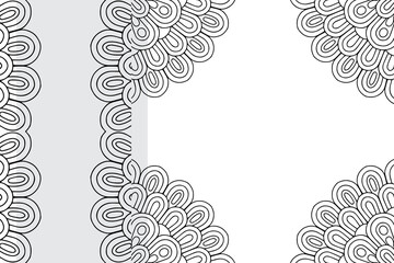 Mandala Ornament Pattern. Vintage decorative elements