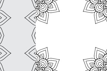 Mandala Ornament Pattern. Vintage decorative elements