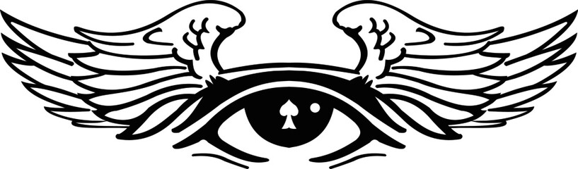 Vector symbol, ornament, tattoo. beautiful vector illustration. Drawings on the body, ancient symbols.	