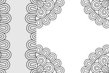 Mandala Ornament Pattern. Vintage decorative elements