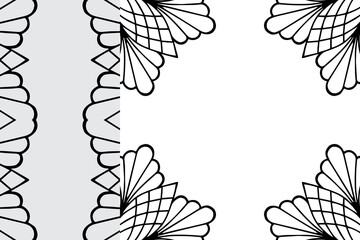 Mandala Ornament Pattern. Vintage decorative elements