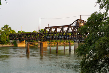 bridge over the river