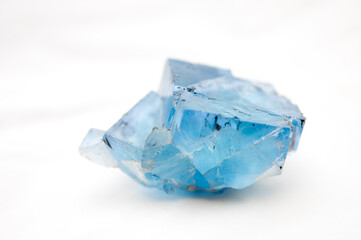 vibrant blue fluorite