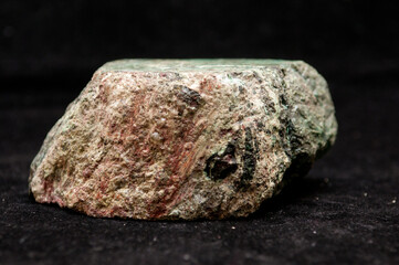 green malachite mineral sample