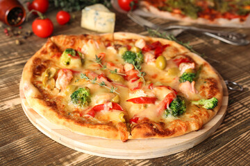 Traditional italian pizza