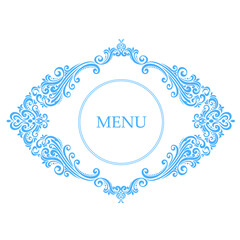 Oriental vector damask patterns for greeting cards and wedding invitations