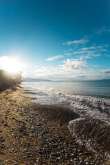 seascape on the turkey coast