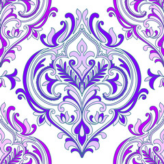 Oriental vector damask patterns for greeting cards and wedding invitations.