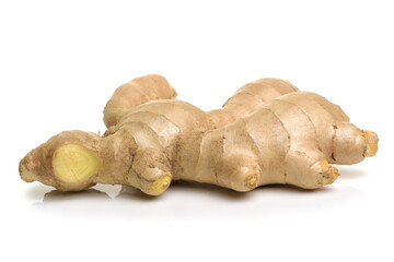 ginger root isolated on white