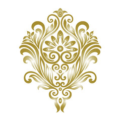 Oriental vector damask patterns for greeting cards and wedding invitations