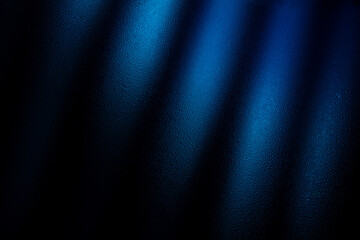 water drops on misted glass with stripes dark blue, space for text, copy space