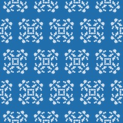 abstract blue seamless pattern design